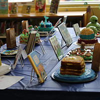 Edible Book Display