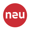 Neuberger Museum of Art circular logo in red