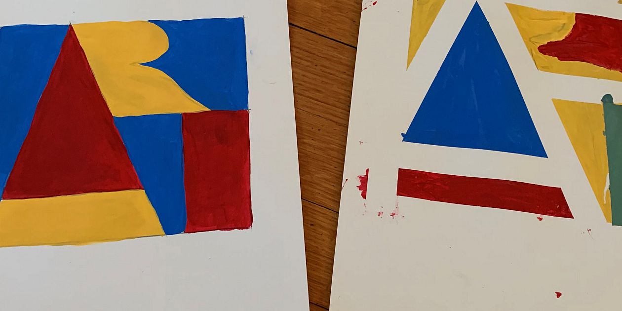 Project Create Your Own Pop Art using the Hardedge Painting Technique