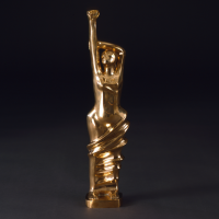 Elizabeth Catlett, Homage to Black Women Poets - Study (1984), Cast Bronze