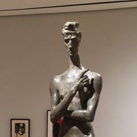 Wilhelm Lehmbruck, Standing Youth, 1913, Cast stone, 7' 8 x 33 1/2 x 26 3/4 Gift of Abby Aldrich Rockefeller, 68.1936 On view: MOMA,...
