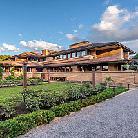 The Darwin D. Martin House is one of Frank Lloyd Wright's earliest and most important works. See the estate.