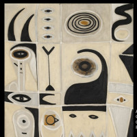    Adolph Gottlieb, Evil Omen, 1946. Oil on canvas, Collection Neuberger Museum of Art, Purchase College, State University of New York, G...