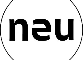 Neuberger Museum of Art logo in a simple black and white outline format