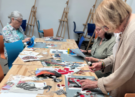 Vitality Arts Workshop Participants (Summer 2024: Collage)