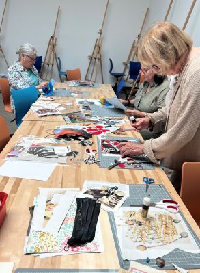 Vitality Arts Workshop Participants (Summer 2024: Collage)
