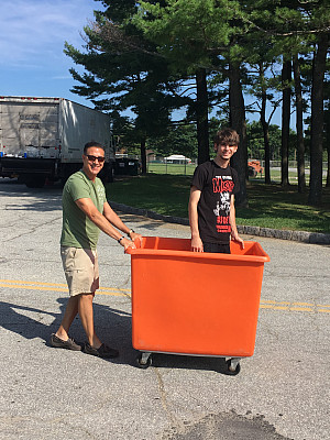 Move-In Day at Purchase College, SUNY