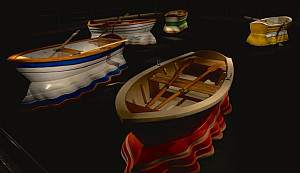 Leandro Erlich; Port of Reflections, 2017; Mixed media installation; Neuberger Museum of Art, Purchase College, SUNY.