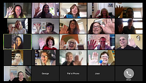 Staying connected:  Docent Virtual Luncheon 2020