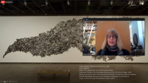 Screen capture from today's Inside the NEU-LIVE! The Making of Lesley Dill's Rush