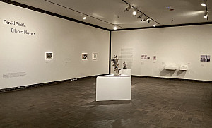 Gallery image of David Smith: Billiard Players, on view at the Neuberger Museum of Art through February 20, 2022.