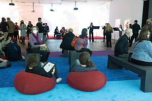 On April 21, 2022, the Neuberger Museum of Art welcomed the public for a reception celebrating 2022 Roy R. Neuberger Prize artist Tomashi...