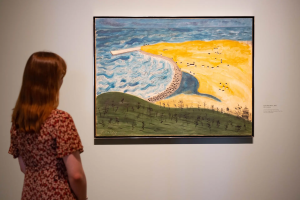    Milton Avery, Little Fox River (1942), on view at the Royal Academy of Arts, Collection Neuberger Museum of Art. 