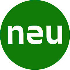 Neuberger Museum of Art circle logo in dark green