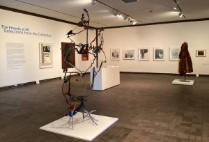 Klein Gallery view, The Friends at 50: Selections from the Collection exhibition
