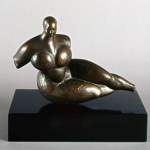 Gaston Lachaise, Floating Woman (Floating Figure), 1924 (cast c. 1935). Bronze, Collection Friend...