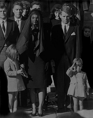 John Shearer, Kennedy Funeral, 1963, Black & white photograph, 30 x 20 inches