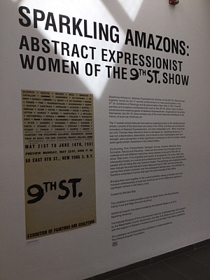 Sparkling Amazons Abstract Expressionist Women of the 9th St Show at the Katonah Museum of Art