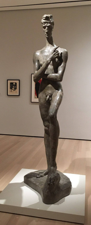 Wilhelm Lehmbruck, Standing Youth, 1913, Cast stone, 7' 8 x 33 1/2 x 26 3/4 Gift of Abby Aldrich Rockefeller, 68.1936 On view: MOMA,...
