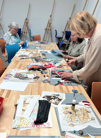 Vitality Arts Workshop Participants (Summer 2024: Collage)