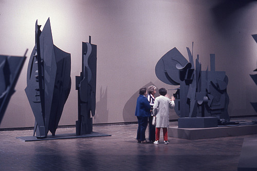 Louise Nevelson at Purchase: The Metal Sculptures (1977) 002