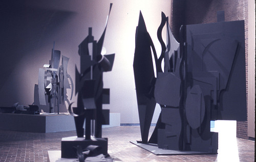 Louise Nevelson at Purchase: The Metal Sculptures (1977) 003