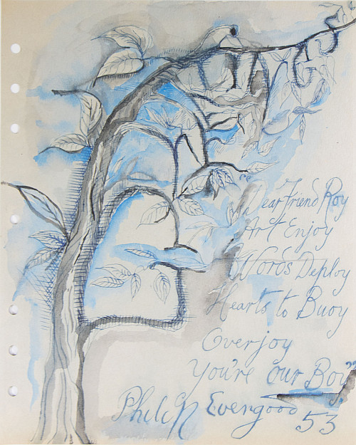 Images from Roy R. Neuberger’s 50th Birthday Book