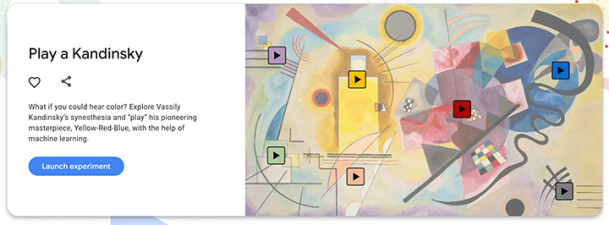 Sounds Like Kandinsky - A Machine Learning Experiment from Google Arts & Culture