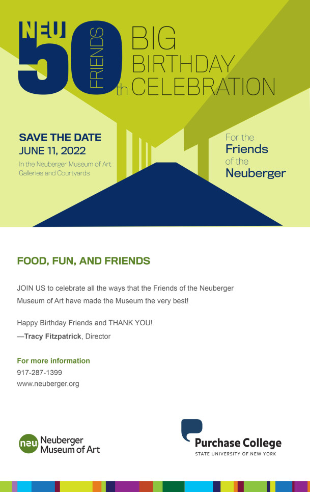 Save the Date: We are hosting a Big Birthday Celebration for the Friends on June 11th at the Muse...