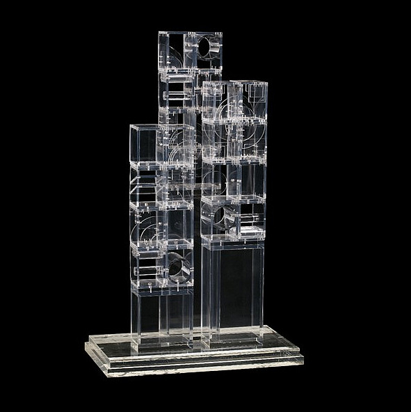 Louise Nevelson, Transparent Sculpture VII, 1967-68. Plexiglas, 4 from an edition of 6, Collectio...