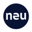 Neuberger Museum of Art circle logo in dark blue