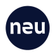 Neuberger Museum of Art circle logo in dark blue