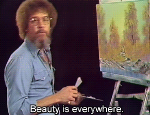 Bob Ross - Beauty is everywhere.