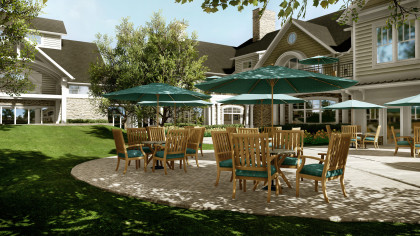 Broadview Outdoor Space Rendering