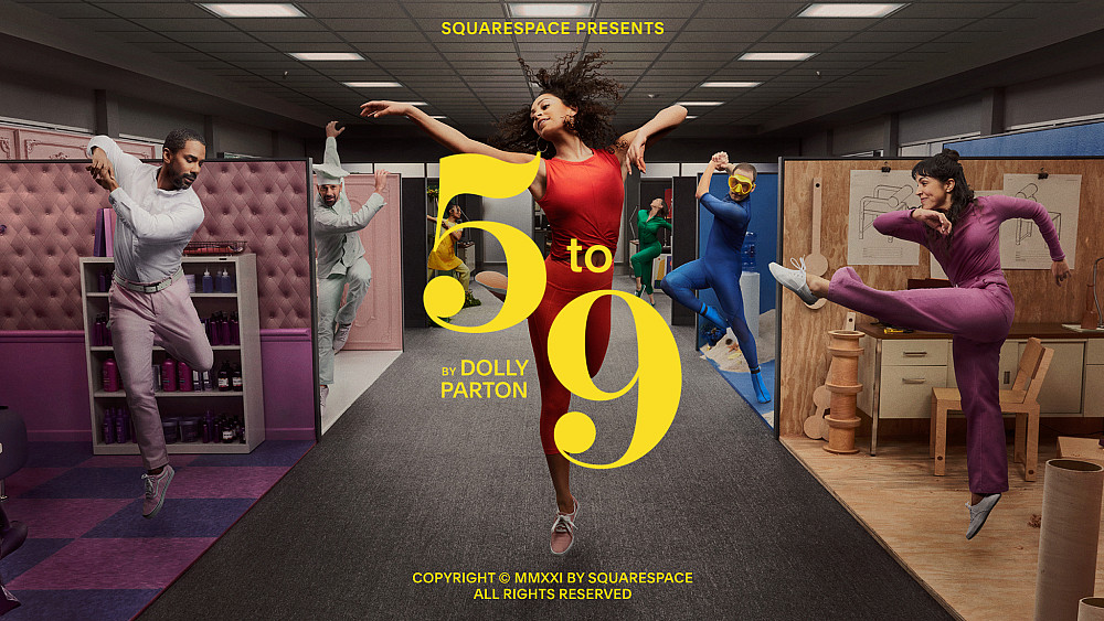 Tanairi Vazquez in Square Space Super Bowl ad