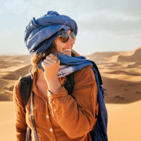 Erin Sullivan '12 in Morocco