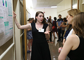    Students present original research at the Natural and Social Science Student Research Symposium 