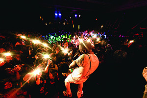    Headliner Bobby Shmurda performs at the Stood to cap off Afrodisiac 2023, the two-day music, fun, and food fest that embraces and prom...