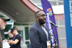 Kevin Collymore '10 Speaks at Alumni Weekend