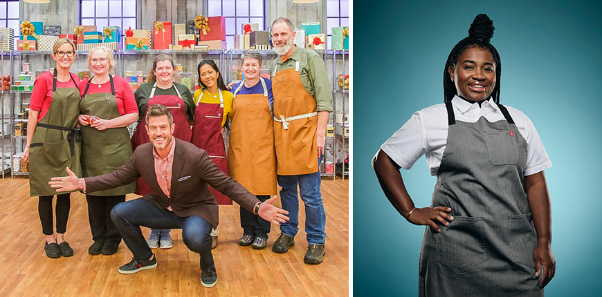 Matt Maley '90 and Chelle Baldwin '91 on Food Network's Gingerbread Showdown and Devonnie Black '...