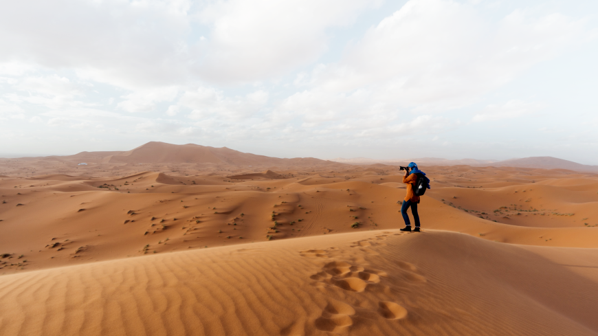 Erin Sullivan '12 in Morocco