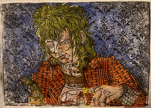 Self Portrait by Liz Cuminale