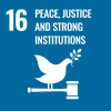 Sustainability Goal 16: Peace, Justice, and Strong Institutions