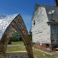 American Riad project and barn in Detroit