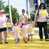 Yellow Art walk in Florida
