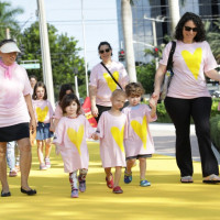 Yellow Art walk in Florida