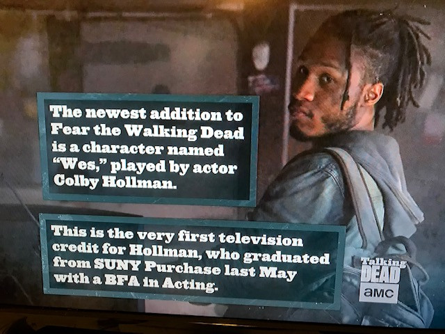 Screenshot from AMC's The Talking Dead