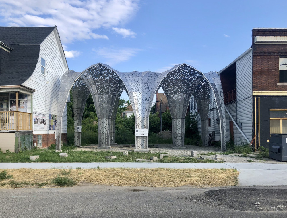 American Riad in Detroit, street view (Photo: Midwest Modern)