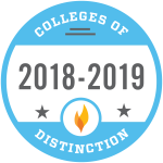 Colleges of Distinction 2018-19 Badge