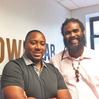 Ray Wilcox, LaMont OyeWale' Badru, and Anthony Bailey '01 (left to right) from The PowerLab.